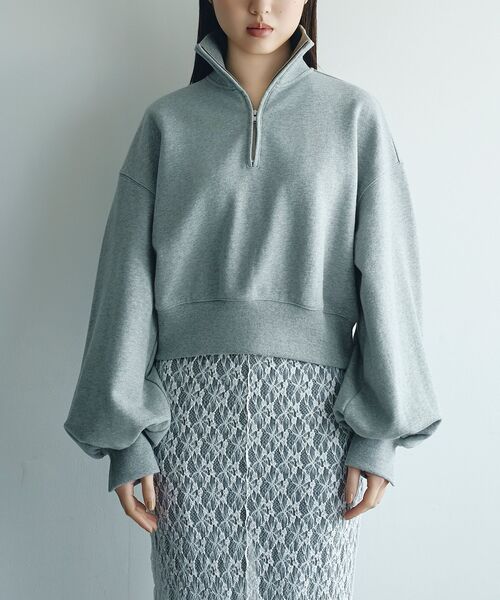 puff zip sweat（スウェット）｜CODE A（コードエー）のファッション