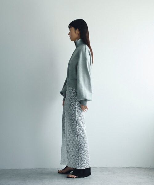 puff zip sweat（スウェット）｜CODE A（コードエー）のファッション