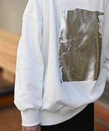 Marient | 箔プリント裏毛スウェットPO(スウェット)