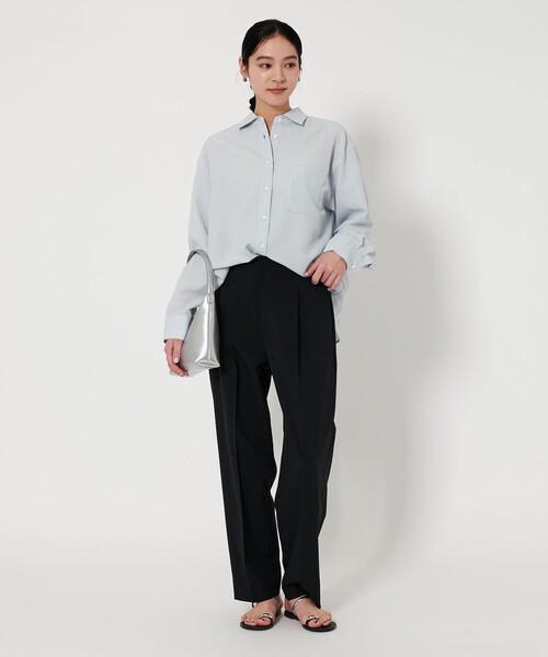 BEAUTY&YOUTH UNITED ARROWS（ビューティーアンドユースユナイテッドアローズ）の「シアー バックタック シャツ（シャツ/ブラウス・レディース・シャーベット/ナチュラル/ライトブルー・FREE）」の15枚目の写真