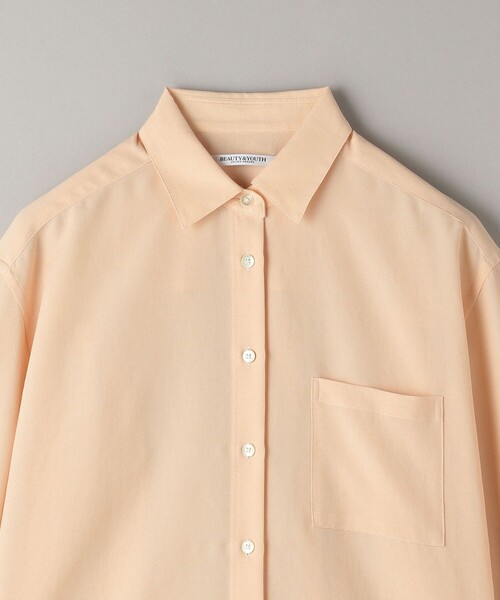 ビューティアンドユース　バックタックシアーシャツ BEAUTY&YOUTH UNITED ARROWS｜シアー バックタック シャツ