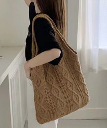 ケーブルニット トートバッグ ケーブルニットトートバッグ | チチカカ(titicaca) | マルイ
