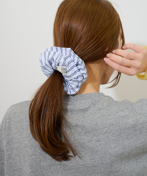 ストライプデザインのシュシュ 楽天市場】ストライプシュシュの通販