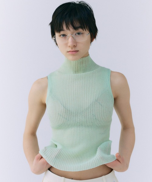 ジョゼムーン　シアートップス SHEER TIGHT TOPS/シアータイトトップス（Tシャツ/カットソー
