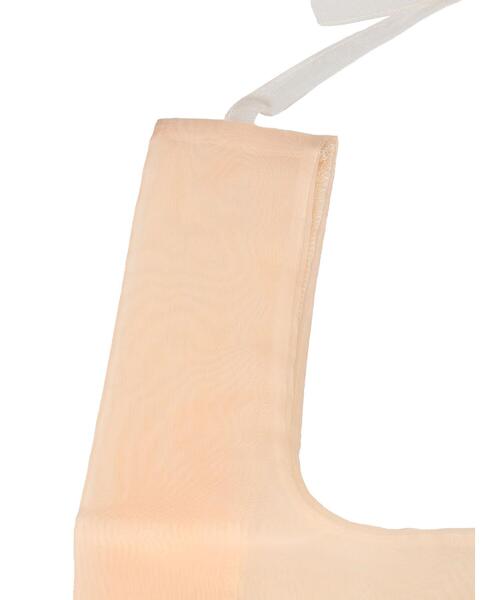 Lugnoncure（ルノンキュール）の「刺繍マルシェバッグ《2025spring catalog item》（ハンドバッグ・レディース・オレンジ/オフホワイト/ピンク・F）」の16枚目の写真