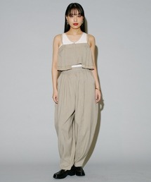 terrace（テラス）の「ヘリンボーンストライプカーブパンツ（その他パンツ）」