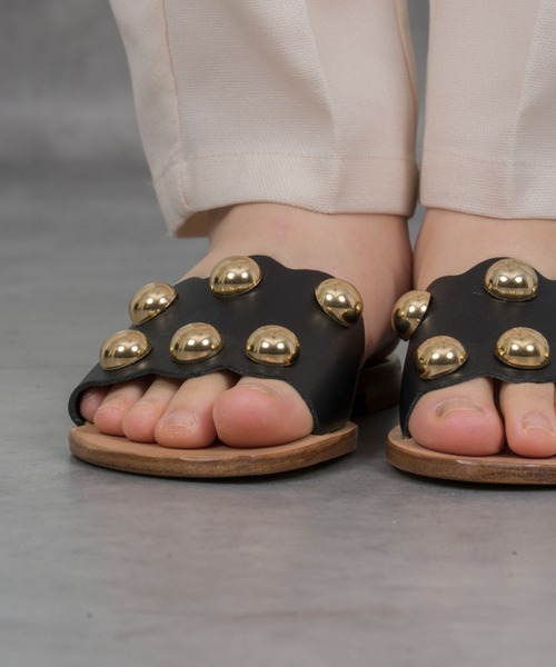 ファビオルスコーニ 39 サンダル 美品】39 ファビオルスコーニ