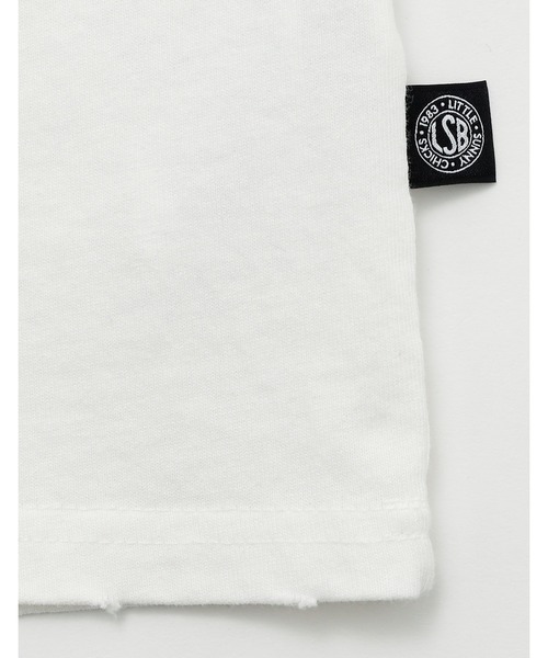 Little sunny bite(リトルサニーバイト)の「【evangelion x little sunny bite】 long tee(Tシャツ/カットソー・レディース・ホワイト/ブラック・SMALL)」の6枚目の写真