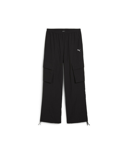 PUMA(プーマ)の「PUMA プーマ ウィメンズ ワードローブ ESS リラックス ウーブン カーゴ パンツ(その他パンツ・レディース・ホワイト/ブラック・X-LARGE/SMALL/LARGE/MEDIUM)」の10枚目の写真