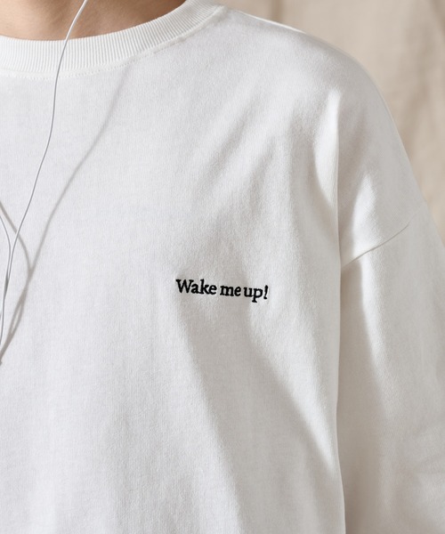 WETTEMPT（ウィテンプト）の「ONE SIDE DRAW CORD TEE / ワンサイドドローコードT（Tシャツ/カットソー・メンズ・オフホワイト/ブラック/杢グレー/ライトホワイト・SMALL/MEDIUM/LARGE）」の14枚目の写真