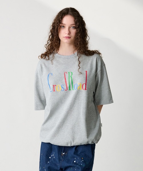 ★as''on★COBY TEE / WHITE★正規品/韓国送料込 ONE SIDE DRAW CORD TEE / ワンサイドドローコードT（Tシャツ