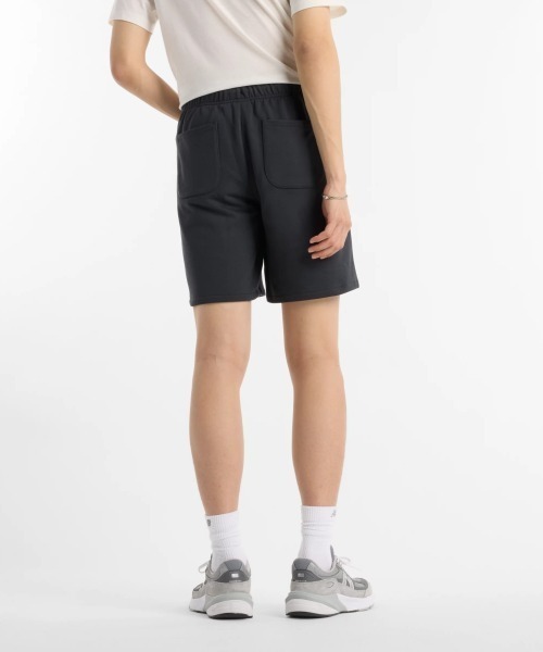 Kinetics(キネティクス)の「"New Balance Shohei Signature Fleece 9"" Short(ニューバランス 大谷翔平シグネチャー フリース9インチショーツ)"(スウェットパンツ・メンズ・ベージュ系・SMALL)」の3枚目の写真