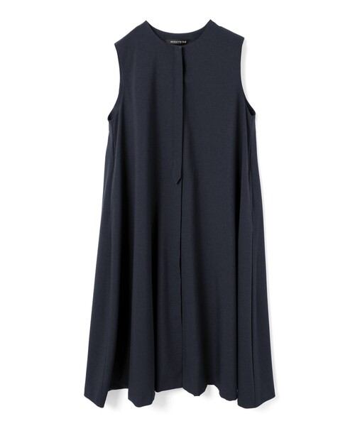 フレアロングワンピース mizuiro ind ネイビー