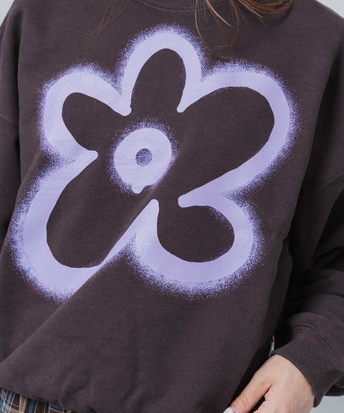 JOINT WORKS（ジョイントワークス）の「irojikake×JOINT WORKS/ YOU ALREADY SWEAT（Tシャツ/カットソー・レディース・アイボリー/ネイビー/ブラウン・FREE）」の5枚目の写真