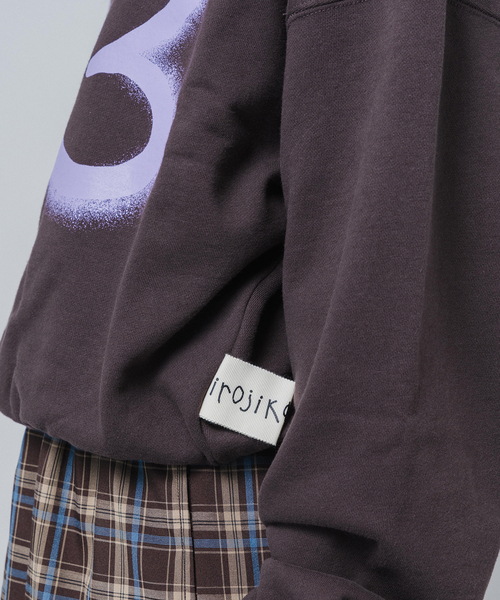 JOINT WORKS（ジョイントワークス）の「irojikake×JOINT WORKS/ YOU ALREADY SWEAT（Tシャツ/カットソー・レディース・アイボリー/ネイビー/ブラウン・FREE）」の6枚目の写真