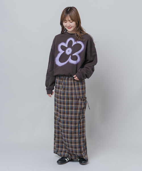 JOINT WORKS（ジョイントワークス）の「irojikake×JOINT WORKS/ YOU ALREADY SWEAT（Tシャツ/カットソー・レディース・アイボリー/ネイビー/ブラウン・FREE）」の8枚目の写真