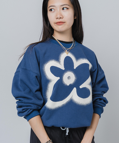 一時値下げ【irojikake】MESSAGE SWEAT SHIRT irojikake】MESSAGE SWEAT SHIRT
