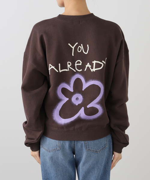 JOINT WORKS（ジョイントワークス）の「irojikake×JOINT WORKS/ YOU ALREADY SWEAT（Tシャツ/カットソー・レディース・アイボリー/ネイビー/ブラウン・FREE）」の20枚目の写真