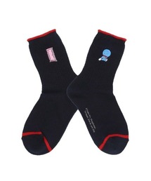 NAIGAI（ナイガイ）の「ドラえもん キッズ マルチ刺繍 後ろ姿 リブ クルー丈 カジュアルソックス 04137101（ソックス/靴下）」