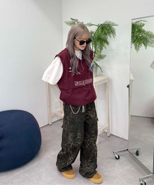 sedacle（セダクル）の「2wayショルダーナイロンアノラック（その他トップス・レディース・ブラック/ボルドー/ネイビー・LARGE/MEDIUM/SMALL）」の18枚目の写真