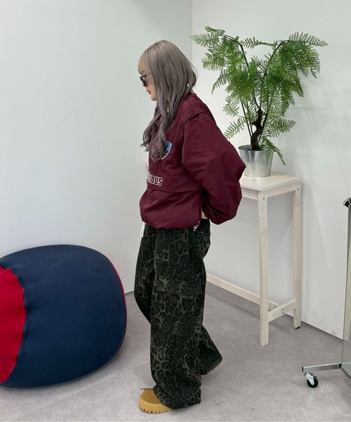 sedacle（セダクル）の「2wayショルダーナイロンアノラック（その他トップス・レディース・ブラック/ボルドー/ネイビー・LARGE/MEDIUM/SMALL）」の12枚目の写真