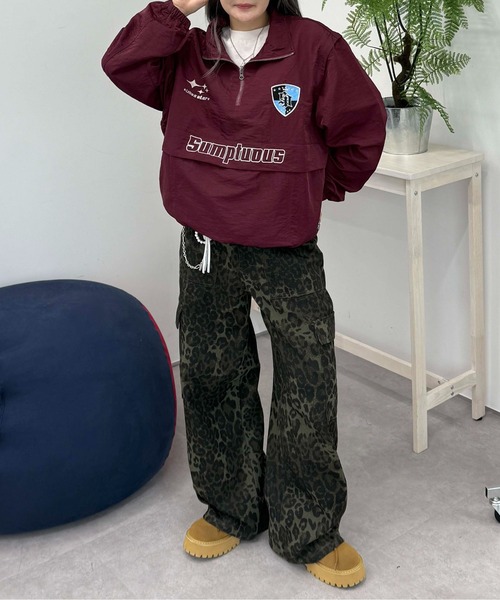 sedacle（セダクル）の「2wayショルダーナイロンアノラック（その他トップス・レディース・ブラック/ボルドー/ネイビー・LARGE/MEDIUM/SMALL）」の11枚目の写真