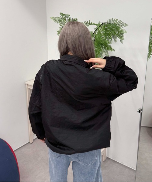 sedacle（セダクル）の「2wayショルダーナイロンアノラック（その他トップス・レディース・ブラック/ボルドー/ネイビー・LARGE/MEDIUM/SMALL）」の22枚目の写真