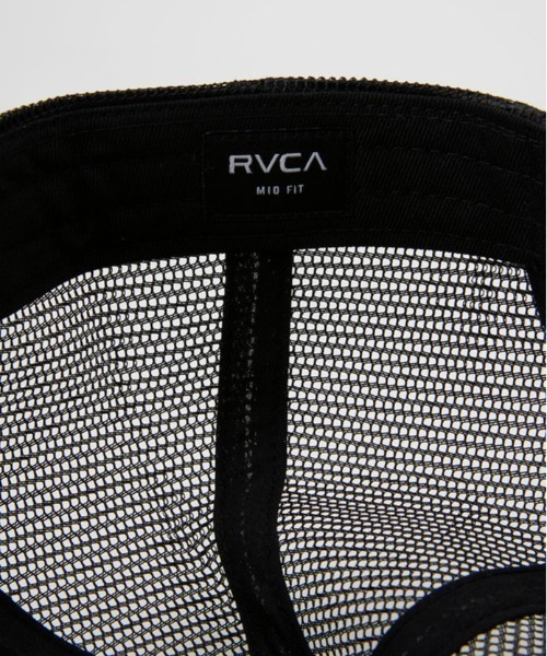 RVCA（ルーカ）の「RVCA/ルーカ キャップ BALANCE RVCA TRUCKER BF041-952（キャップ・メンズ・ブラック×ホワイト/ブラウン・FREE）」の12枚目の写真