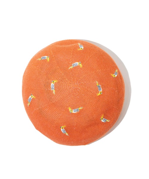 Sense of Grace（センスオブグレース）の「Sense of Grace/センスオブグレイス　LOWELL BERET PICNIC（ハンチング/ベレー帽・レディース・ライトグレー/ブラック/オレンジ/グリーン/ライトベージュ・FREE）」の11枚目の写真