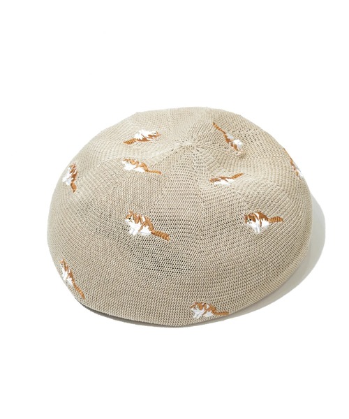 Sense of Grace（センスオブグレース）の「Sense of Grace/センスオブグレイス　LOWELL BERET PICNIC（ハンチング/ベレー帽・レディース・ライトグレー/ブラック/オレンジ/グリーン/ライトベージュ・FREE）」の16枚目の写真