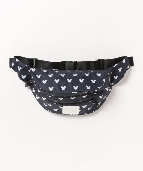 Disney（ディズニー）の「Disney×COCO ワッペン付きヒップバッグ（ボディバッグ/ウエストポーチ・レディース・ブラック/ネイビー・FREE）」の2枚目の写真