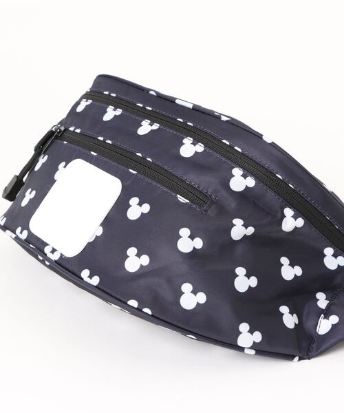 Disney（ディズニー）の「Disney×COCO ワッペン付きヒップバッグ（ボディバッグ/ウエストポーチ・レディース・ブラック/ネイビー・FREE）」の4枚目の写真