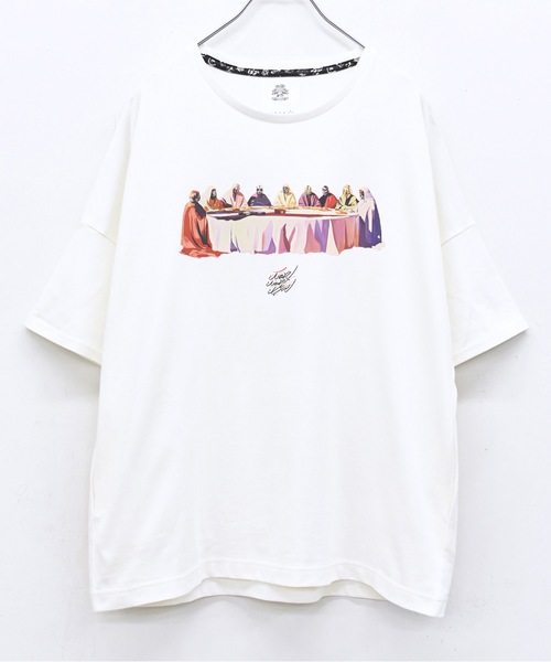 STOF(ストフ)の「GALAXY DIALOGUE T-SHIRT(Tシャツ/カットソー・メンズ・ブラック/オートミール/ホワイト・S/M)」の10枚目の写真