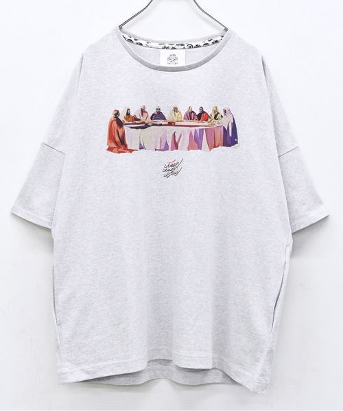 STOF(ストフ)の「GALAXY DIALOGUE T-SHIRT(Tシャツ/カットソー・メンズ・ブラック/オートミール/ホワイト・S/M)」の12枚目の写真