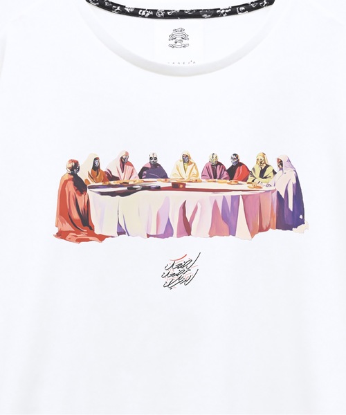 STOF(ストフ)の「GALAXY DIALOGUE T-SHIRT(Tシャツ/カットソー・メンズ・ブラック/オートミール/ホワイト・S/M)」の18枚目の写真