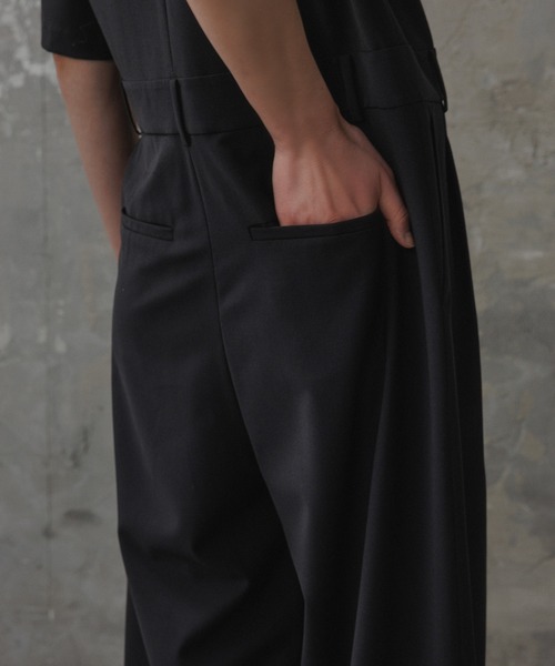 ADAM ET ROPE' EMOELLE Vネックオールインワン EMOELLE】ハーフスリーブVネックオールインワン | アダムエロペ