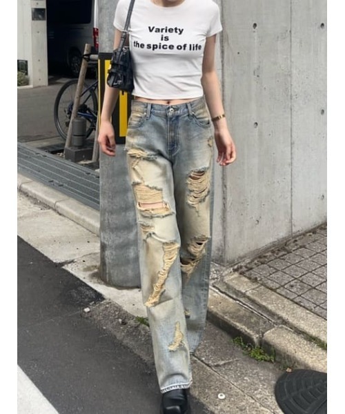 LAGUA GEM FROCKY PRINT Tシャツ LAGUA GEM（ラグアジェム）の「FROCKY PRINT Tシャツ（Tシャツ
