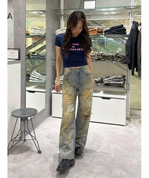 LAGUA GEM | FROCKY PRINT Tシャツ (Tシャツ・カットソー(半袖