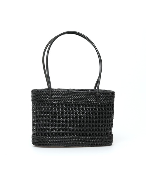 HIGHTIDE(ハイタイド)の「toca トーカ ATA GARA BAG(S) アタ ガラ バッグ(S) カゴバッグ ハンド(かごバッグ・レディース・ブラウン/ブラック・FREE)」の13枚目の写真