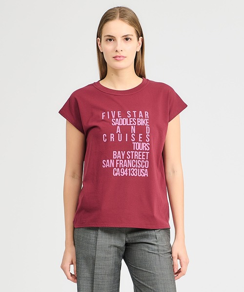 tシャツ TICCA / FIVE STAR Tシャツ レディース TICCA / FIVE STAR Tシャツ（Tシャツ/カットソー）｜TICCA