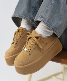 LOVEHUNTER（ラブハンター）の「軽量厚底 ボリュームソールコートスニーカー（スニーカー）」