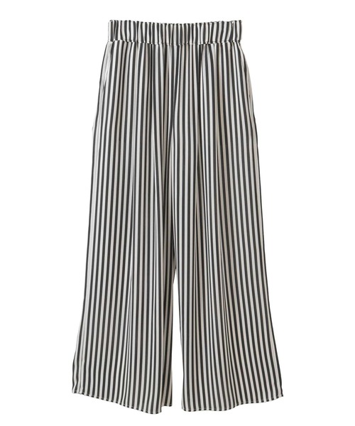 Tiara（ティアラ）の「ストライププリントタックワイドパンツ（その他パンツ・レディース・ホワイト/ベージュ・FREE）」の13枚目の写真