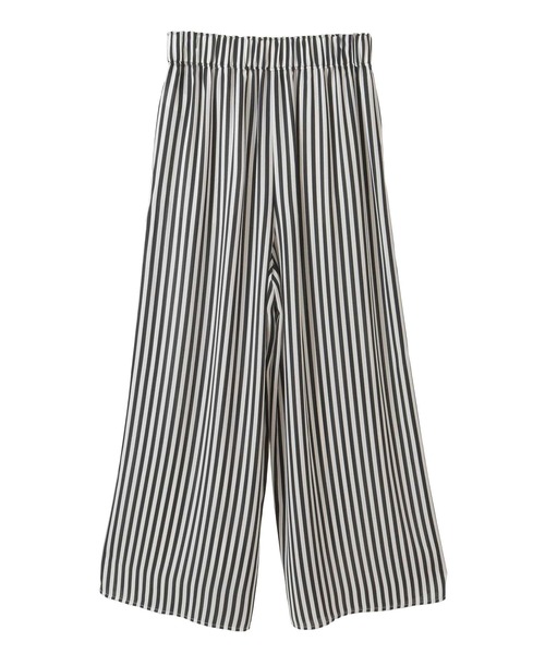 Tiara（ティアラ）の「ストライププリントタックワイドパンツ（その他パンツ・レディース・ホワイト/ベージュ・FREE）」の14枚目の写真