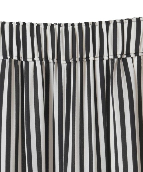Tiara（ティアラ）の「ストライププリントタックワイドパンツ（その他パンツ・レディース・ホワイト/ベージュ・FREE）」の15枚目の写真