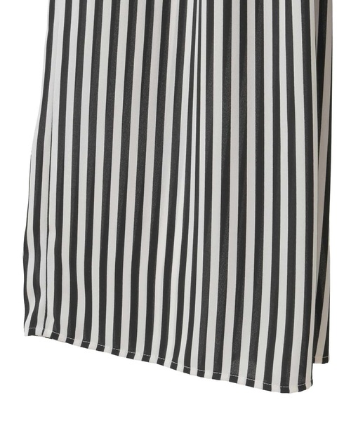 Tiara（ティアラ）の「ストライププリントタックワイドパンツ（その他パンツ・レディース・ホワイト/ベージュ・FREE）」の16枚目の写真