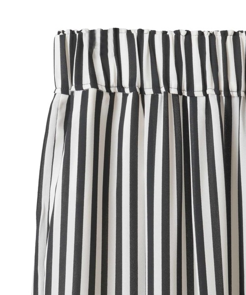 Tiara（ティアラ）の「ストライププリントタックワイドパンツ（その他パンツ・レディース・ホワイト/ベージュ・FREE）」の17枚目の写真