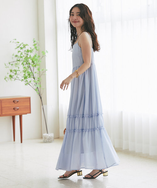 La boutique BonBon（ラブティックボンボン）の「メタリックヒールサンダル（サンダル・レディース・ブラック/ゴールド・23cm/23.5cm/24cm/24.5cm）」の7枚目の写真