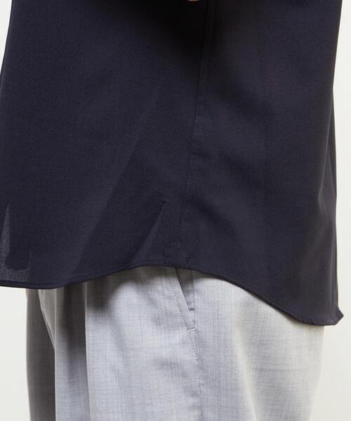 MEN'S MELROSE（メンズメルローズ）の「トラベストトロピカルバンドカラー半袖シャツ（シャツ/ブラウス・メンズ・ミント/ネイビー/ライトブラウン・2/3/4）」の10枚目の写真