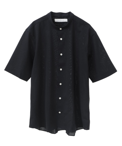 MEN'S MELROSE（メンズメルローズ）の「トラベストトロピカルバンドカラー半袖シャツ（シャツ/ブラウス・メンズ・ミント/ネイビー/ライトブラウン・2/3/4）」の15枚目の写真