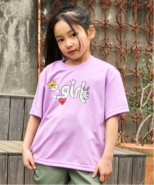 X-girl stagesノベルティ　※値段交渉不可 セール】キラッキーウォーターギミック半袖Tシャツ（Tシャツ